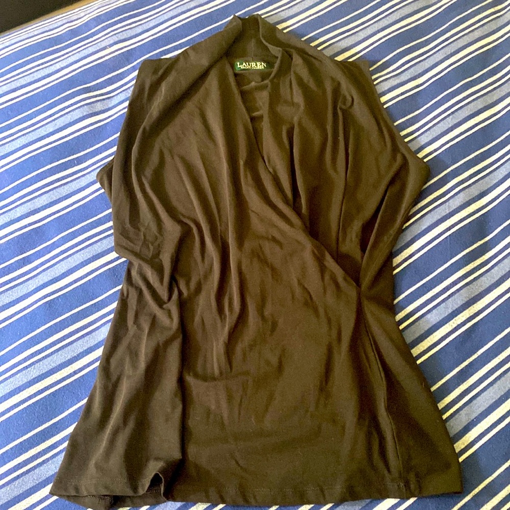 Ralph Lauren black sleeveless top